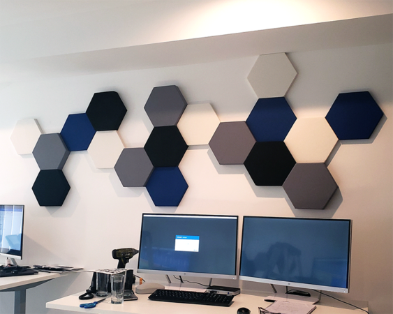 Hexagon Akustik Panel